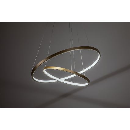 Rabalux - LED Stmívatelný lustr na lanku LED/75W/230V 3000-6500K + dálkové ovládání