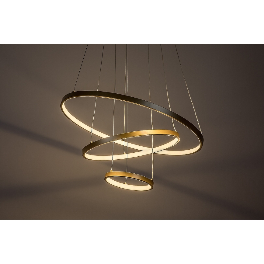 Rabalux - LED Stmívatelný lustr na lanku LED/90W/230V 3000-6500K + dálkový ovladač