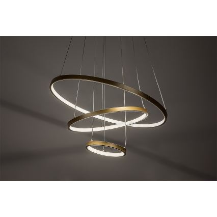 Rabalux - LED Stmívatelný lustr na lanku LED/90W/230V 3000-6500K + dálkový ovladač