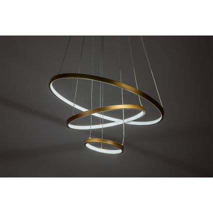 Rabalux - LED Stmívatelný lustr na lanku LED/90W/230V 3000-6500K + dálkový ovladač