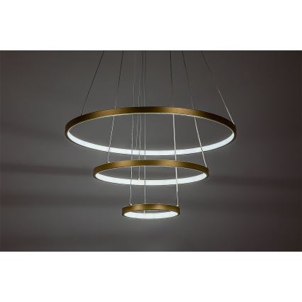 Rabalux - LED Stmívatelný lustr na lanku LED/90W/230V 3000-6500K + dálkový ovladač