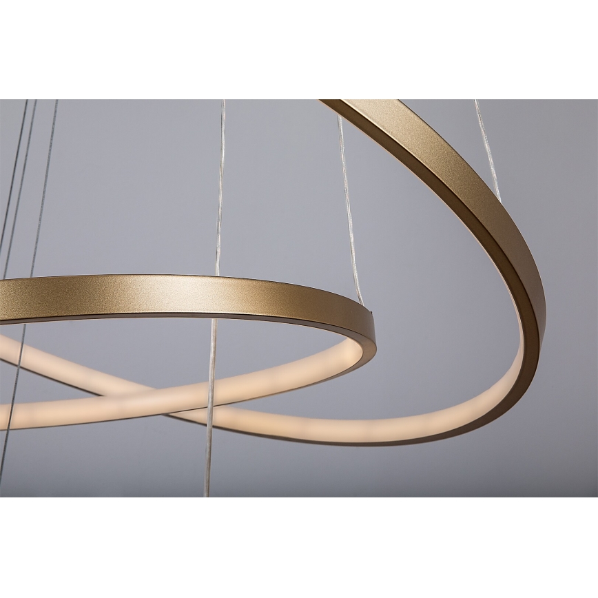 Rabalux - LED Stmívatelný lustr na lanku LED/90W/230V 3000-6500K + dálkový ovladač