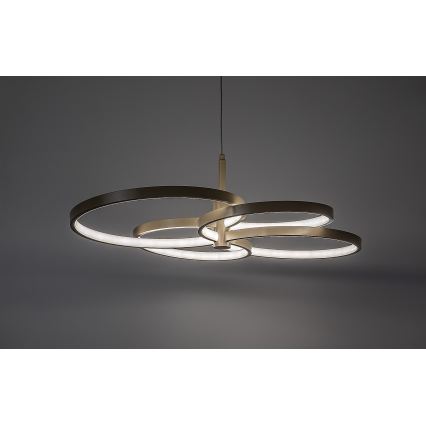Rabalux - LED Stmívatelný lustr na lanku LED/70W/230V 3000-6500K + dálkové ovládání