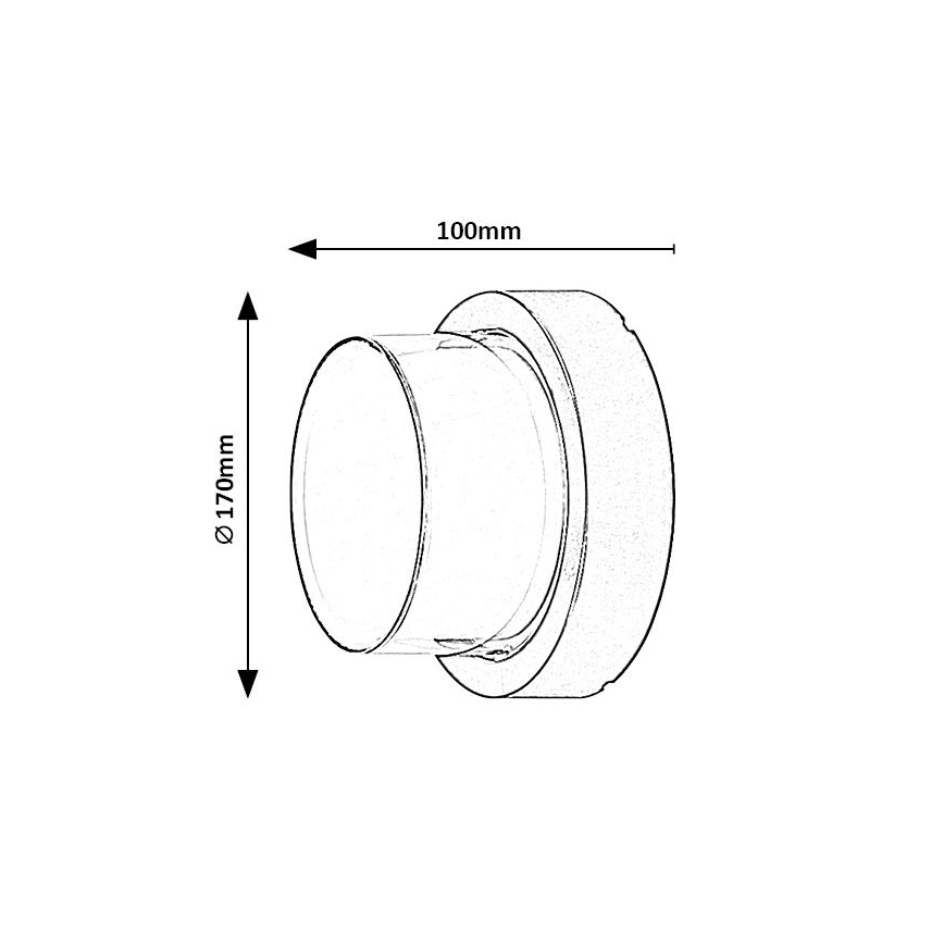 Rabalux - LED RGBW Stmívatelné venkovní nástěnné svítidlo LED/10W/230V IP54 Wi-Fi Tuya