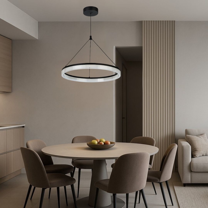 Rabalux - LED Stmívatelný lustr na lanku LED/24W/230V 3000-6500K + dálkové ovládání