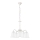 Rabalux 7261 - Lustr FABIOLA E27/40W/230V bílá