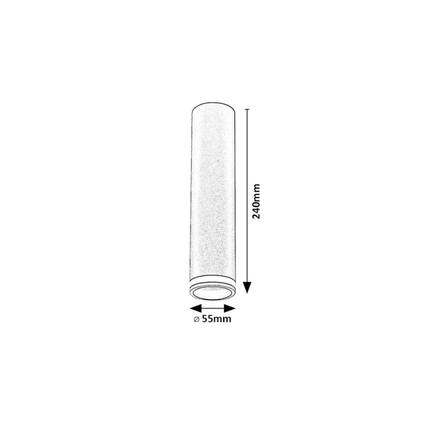 Rabalux - Bodové svítidlo 1xGU10/35W/230V 24 cm