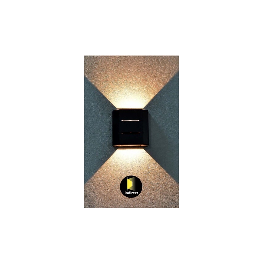 Rabalux - LED Venkovní nástěnné svítidlo LED/6W/230V IP54 černá