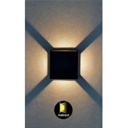 Rabalux - LED Venkovní nástěnné svítidlo LED/6W/230V IP54 bílá