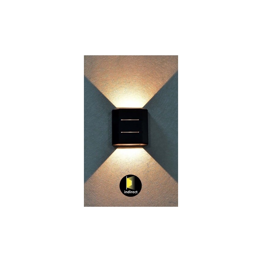 Rabalux - LED Venkovní nástěnné svítidlo LED/6W/230V IP54 černá