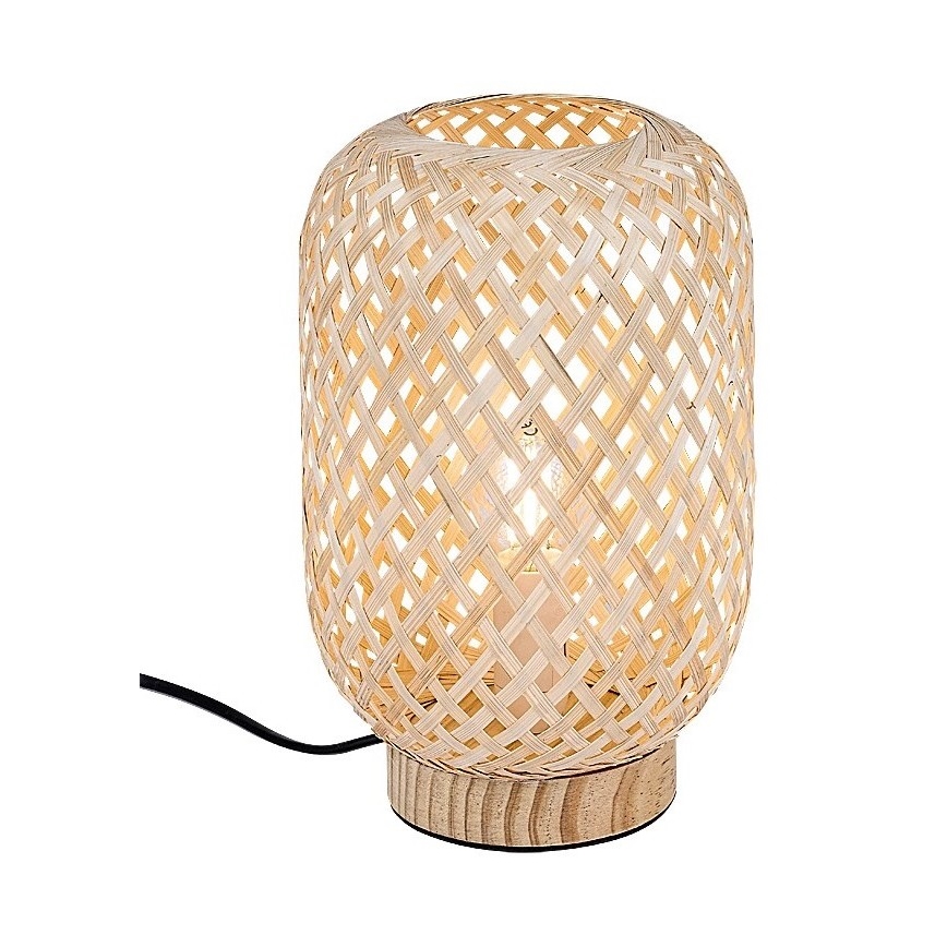 Rabalux - Stolní lampa 1xE14/25W/230V ratan