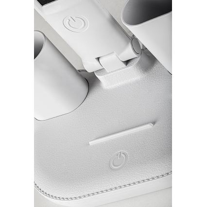 Rabalux - LED Stmívatelná stolní lampa s ventilátorem LED/7W/5V 3000/4000/6500K