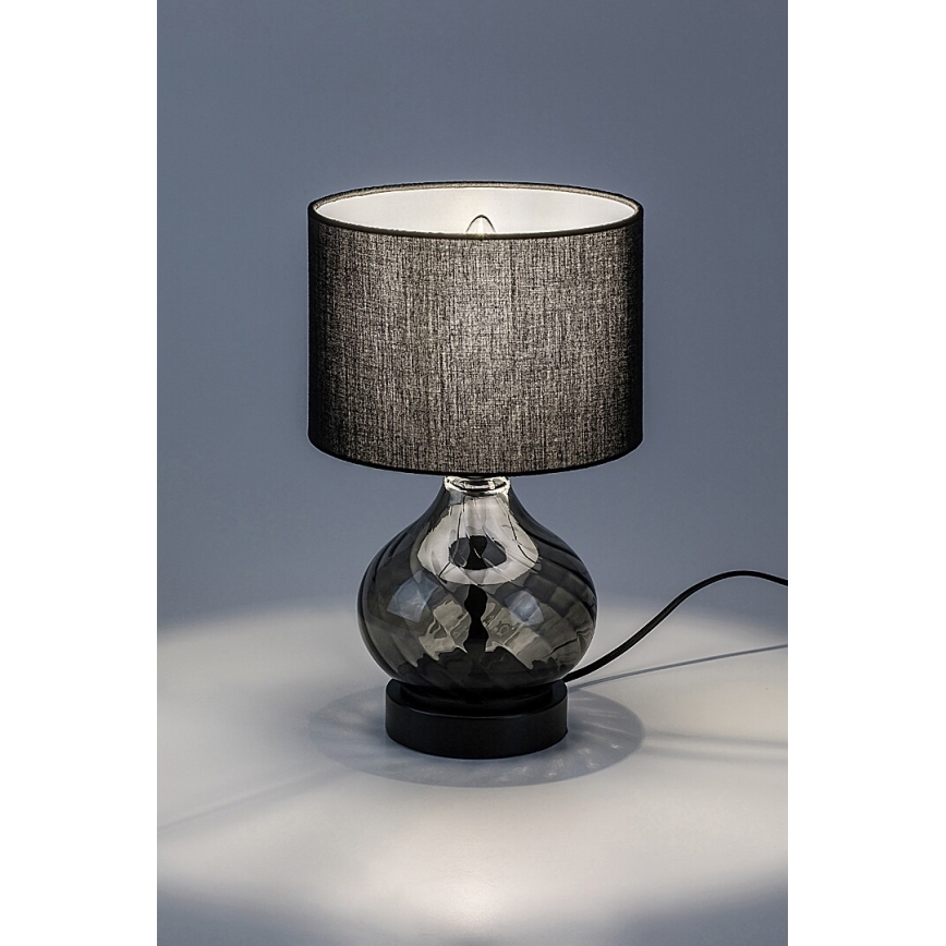 Rabalux - Stolní lampa 1xE14/25W/230V kouřová