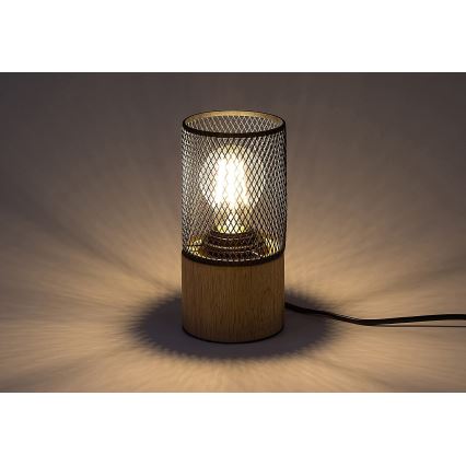 Rabalux - Stolní lampa 1xE27/25W/230V buk