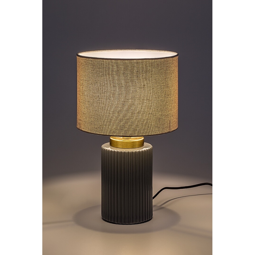 Rabalux - Stolní lampa 1xE14/40W/230V šedá