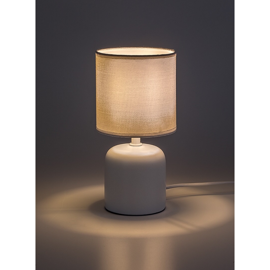 Rabalux - Stolní lampa 1xE14/40W/230V bílá