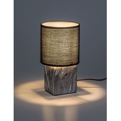 Rabalux - Stolní lampa 1xE14/40W/230V černá/dekor mramoru