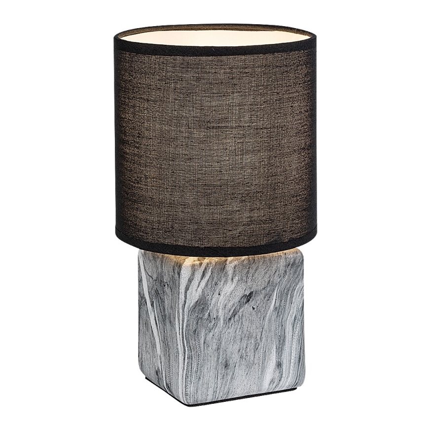 Rabalux - Stolní lampa 1xE14/40W/230V černá/dekor mramoru