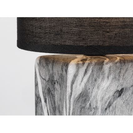Rabalux - Stolní lampa 1xE14/40W/230V černá/dekor mramoru