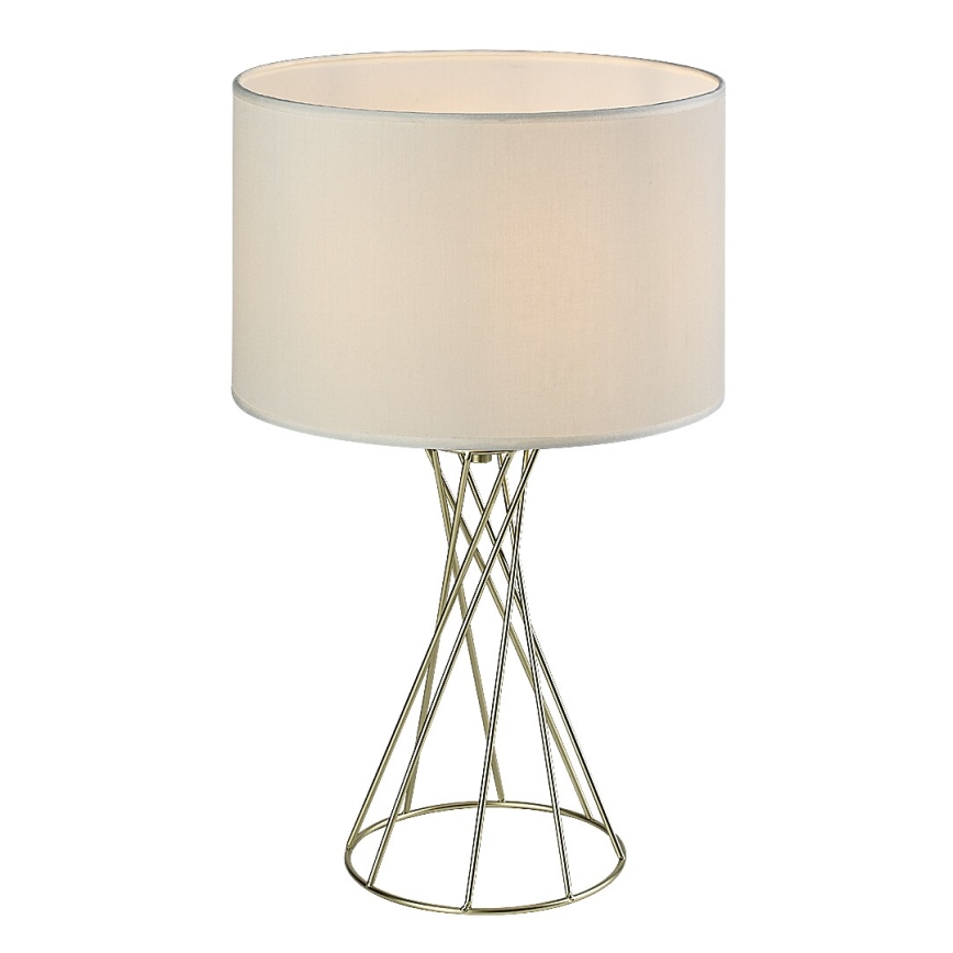 Rabalux - Stolní lampa 1xE27/40W/230V zlatá/bílá