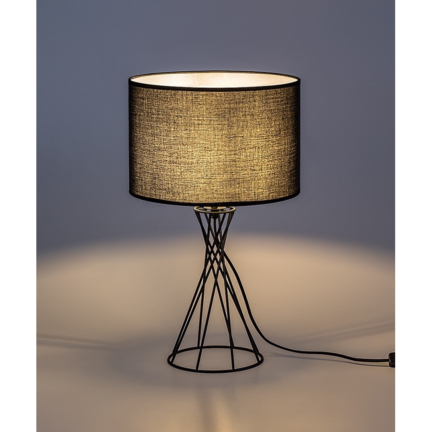 Rabalux - Stolní lampa 1xE27/40W/230V černá