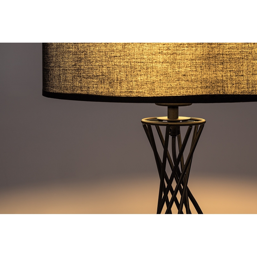 Rabalux - Stolní lampa 1xE27/40W/230V černá