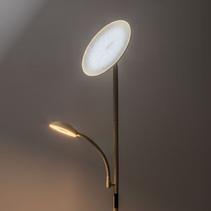 Rabalux - LED Stmívatelná stojací lampa LED/23W/230V 3000/4200/6500 béžová