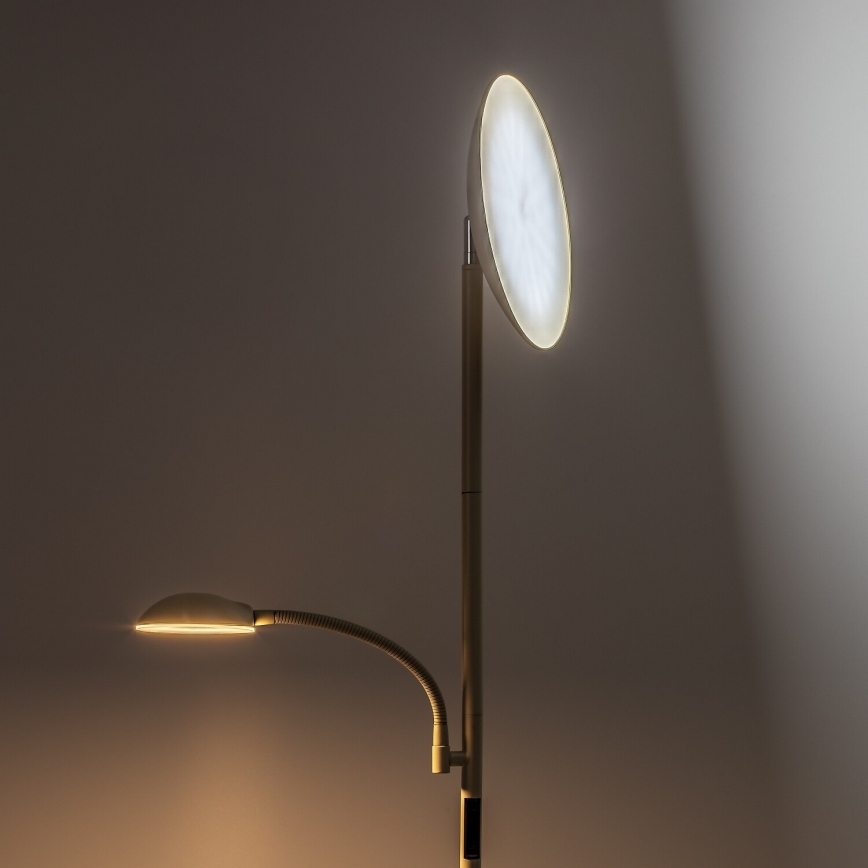 Rabalux - LED Stmívatelná stojací lampa LED/23W/230V 3000/4200/6500 béžová