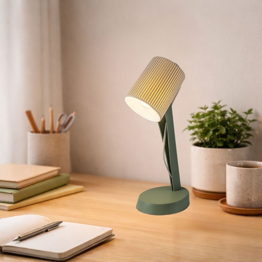 Rabalux - Stolní lampa 1xE14/11W/230V zelená