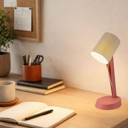 Rabalux - Stolní lampa 1xE14/11W/230V růžová