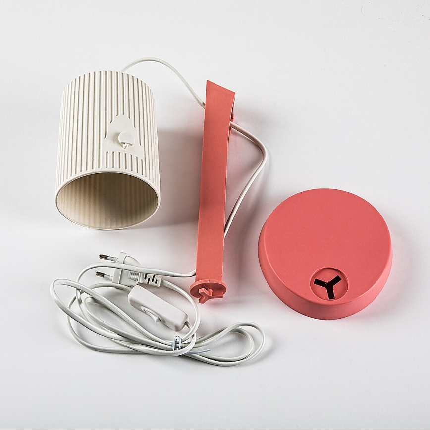 Rabalux - Stolní lampa 1xE14/11W/230V růžová