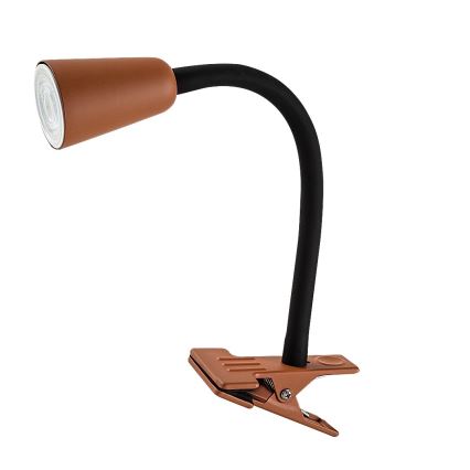 Rabalux - Stolní lampa s klipem 1xGU10/7W/230V oranžová