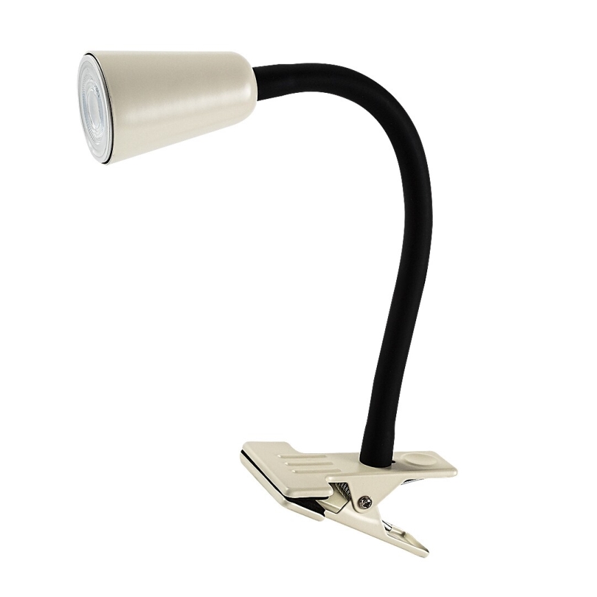 Rabalux - Stolní lampa s klipem 1xGU10/7W/230V krémová