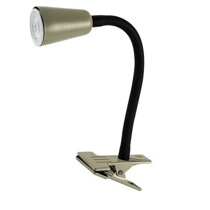 Rabalux - Stolní lampa s klipem 1xGU10/7W/230V khaki