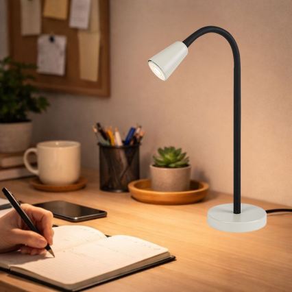Rabalux - Stolní lampa 1xGU10/7W/230V krémová
