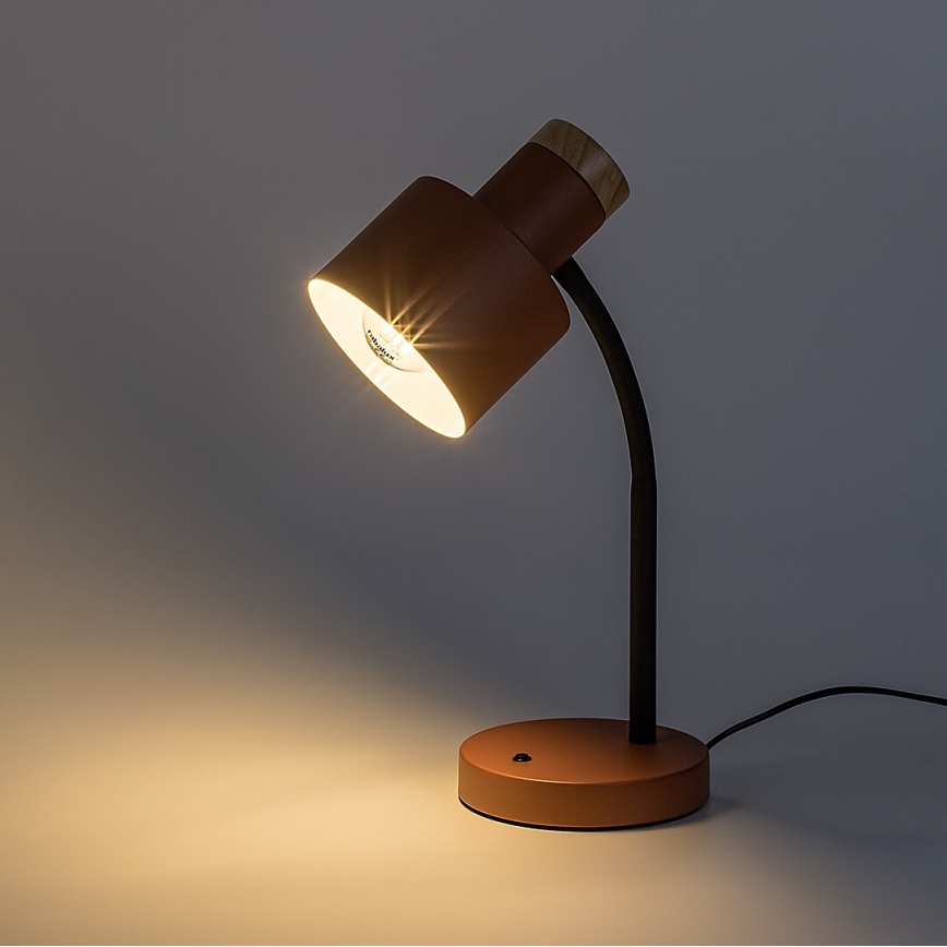 Rabalux - Stolní lampa 1xE27/20W/230V oranžová