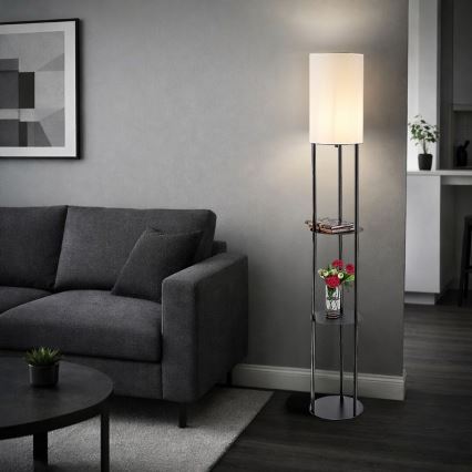 Rabalux - Stojací lampa 1xE27/40W/230V černá