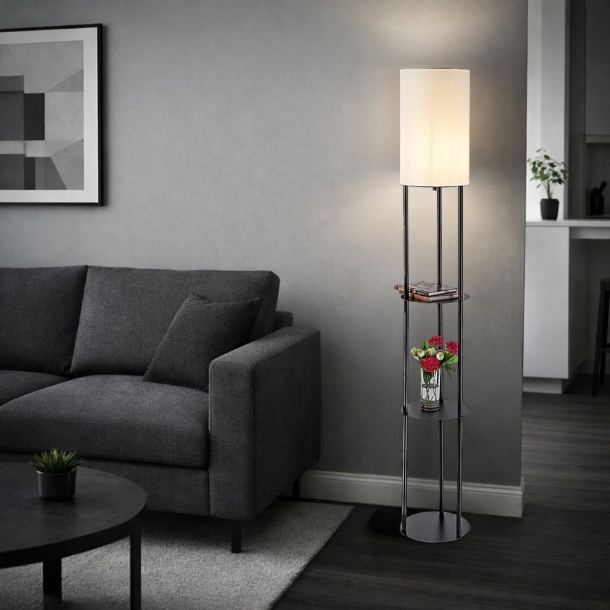 Rabalux - Stojací lampa 1xE27/40W/230V černá