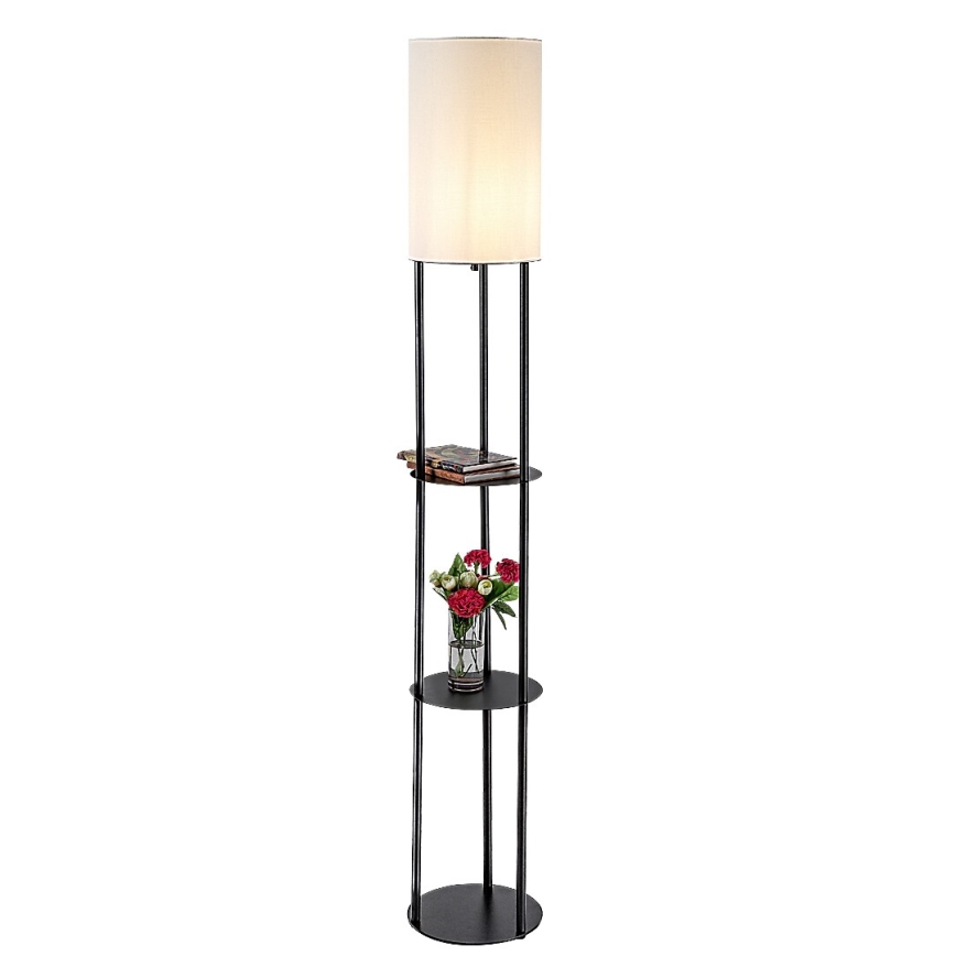 Rabalux - Stojací lampa 1xE27/40W/230V černá