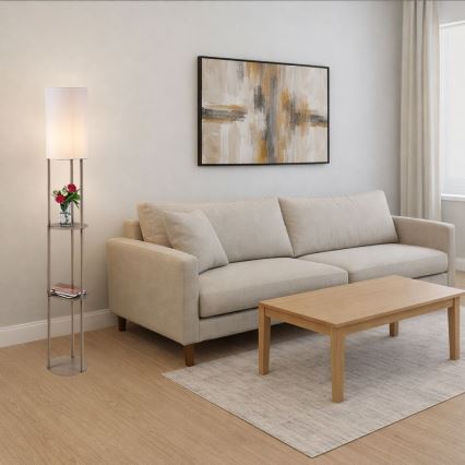 Rabalux - Stojací lampa 1xE27/40W/230V béžová