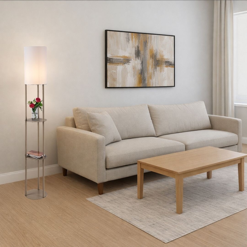 Rabalux - Stojací lampa 1xE27/40W/230V béžová