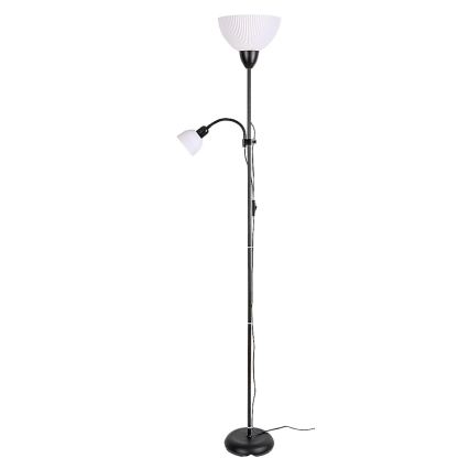 Rabalux - Stojací lampa 1xE27/60W/230V + 1xE14/25W černá