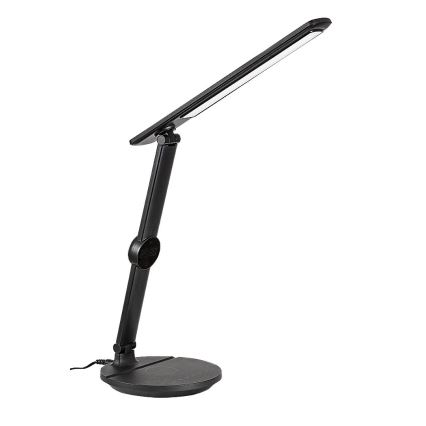 Rabalux - LED Stmívatelná dotyková stolní lampa s displejem LED/9W/230V 3000/4000/6500K