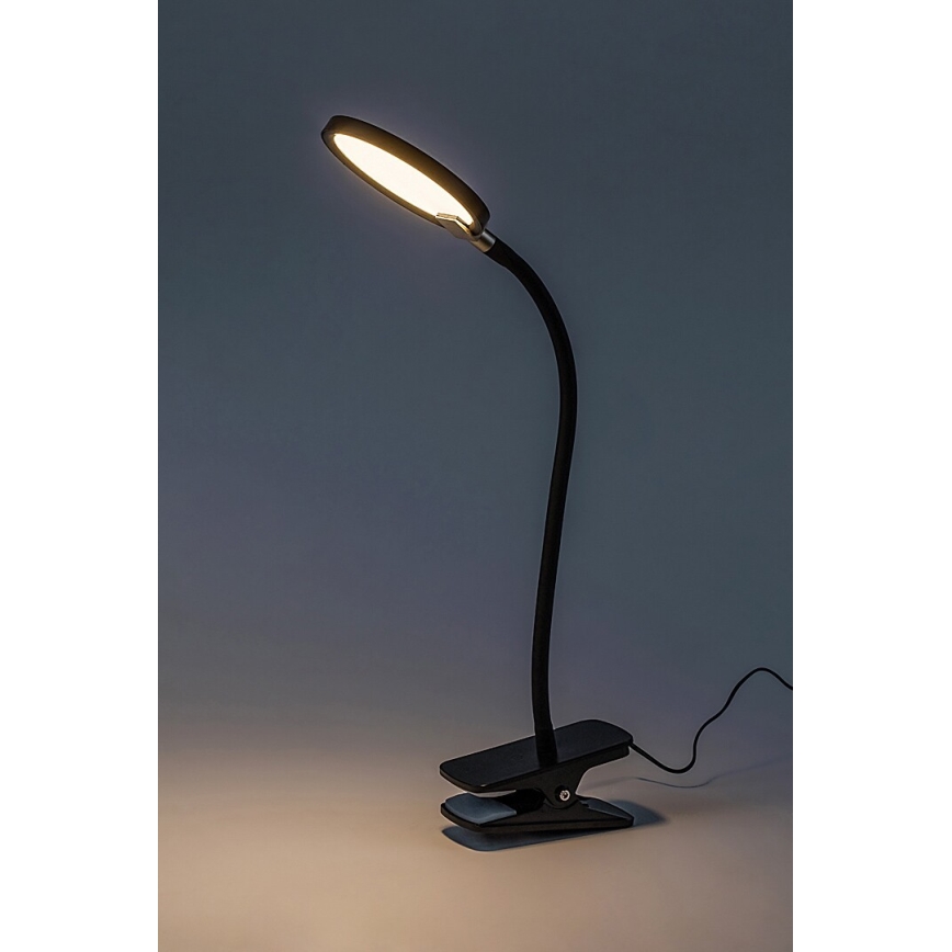 Rabalux - LED Stmívatelná stolní lampa s klipem LED/7W/230V 3000K