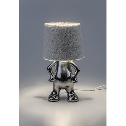 Rabalux - Stolní lampa 1xE14/40W/230V lesklý chrom