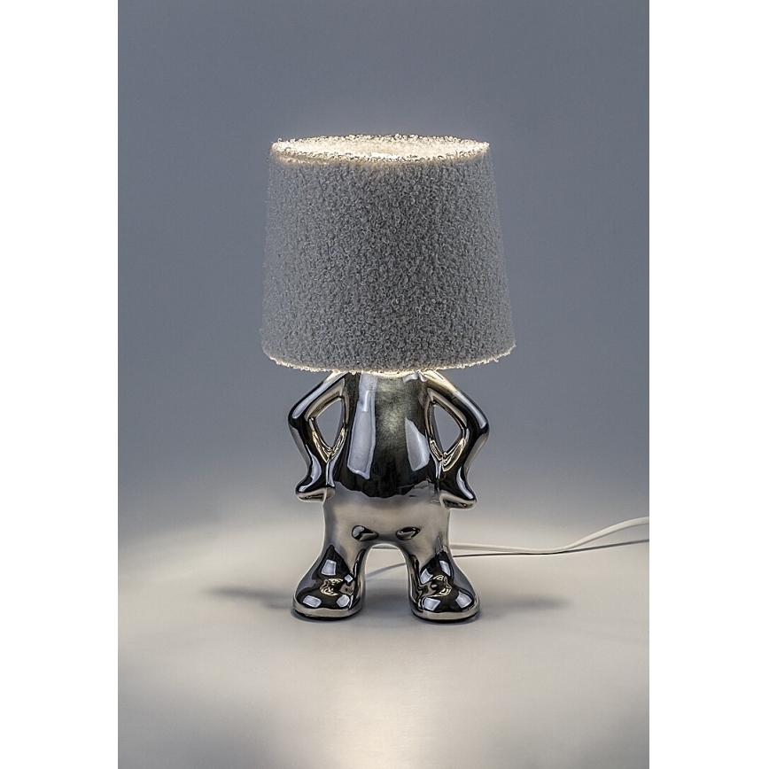 Rabalux - Stolní lampa 1xE14/40W/230V lesklý chrom