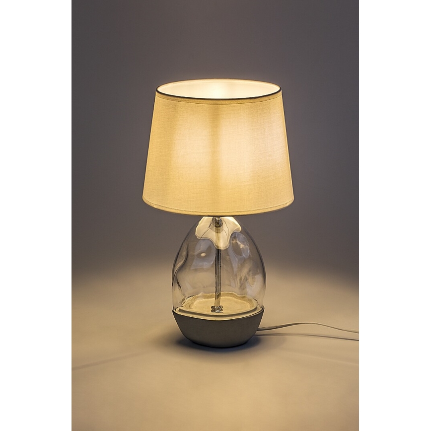 Rabalux - Stolní lampa 1xE27/40W/230V bílá
