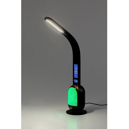 Rabalux - LED RGB Stmívatelná stolní lampa LED/5W/230V černá
