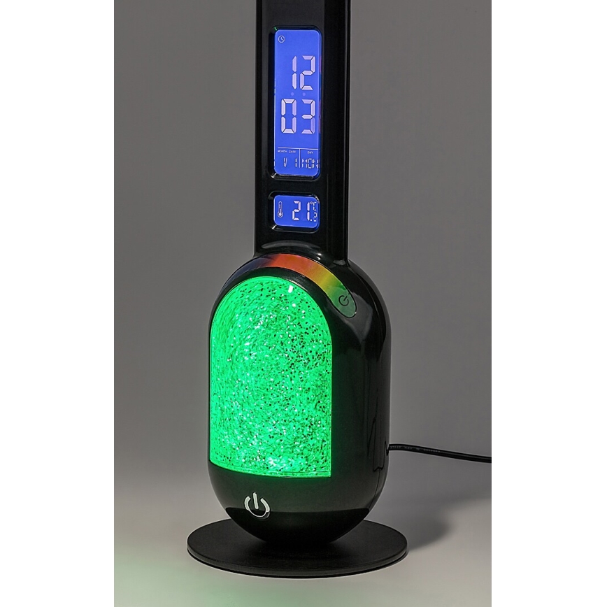 Rabalux - LED RGB Stmívatelná stolní lampa LED/5W/230V černá