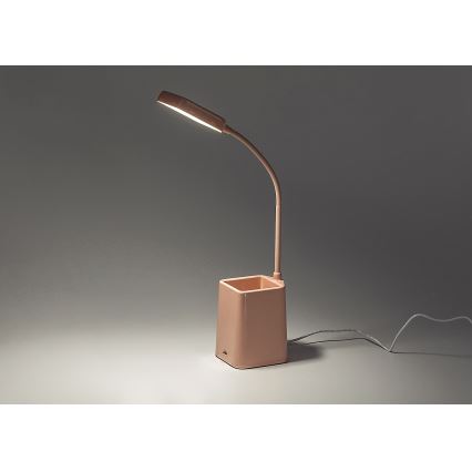 Rabalux - LED Stmívatelná stolní lampa LED/6W/230V 5000K růžová